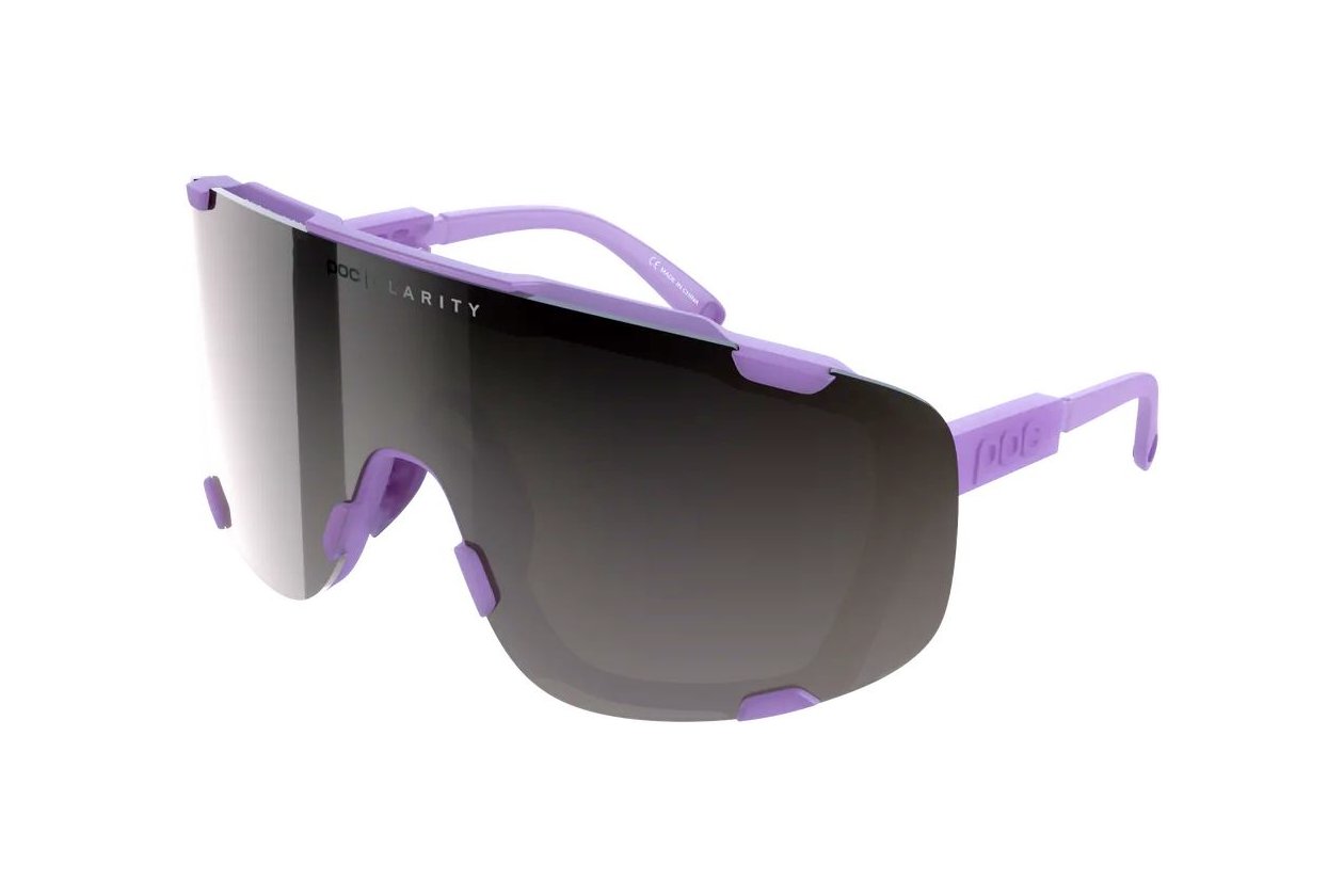POC Devour - Purple Quartz Translucent/Violet/Silver Mirror