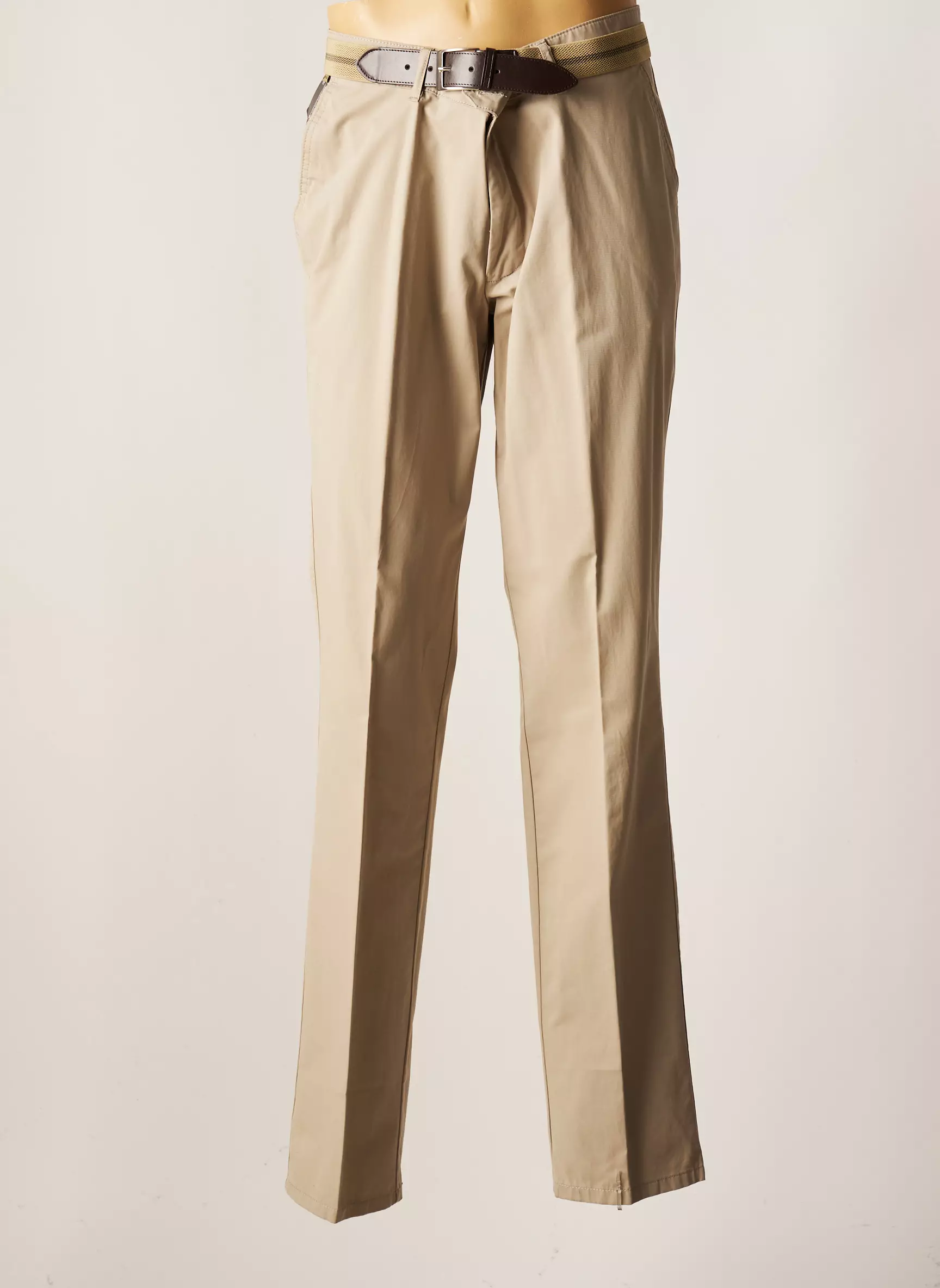 Gs Club Pantalons Slim Homme couleur beige