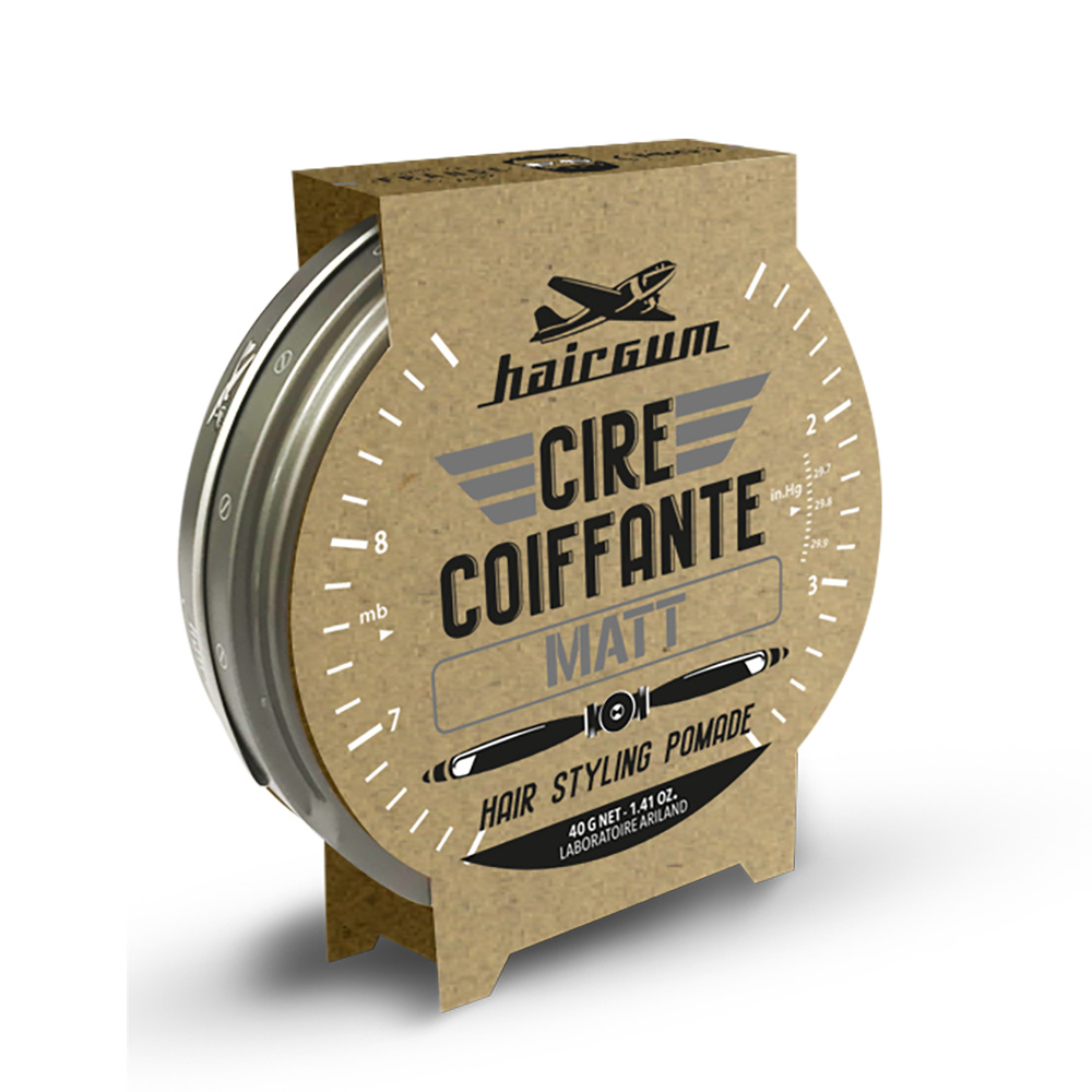 hairgum Cire Coiffante Matt Produit Coiffant