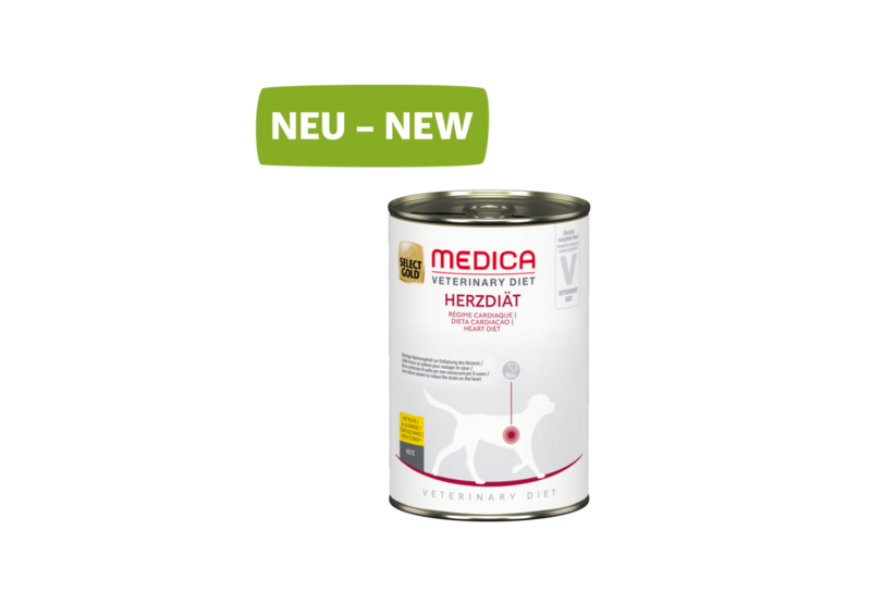 SELECT GOLD Hundenassfutter SELECT GOLD Medica Herzdiät 6x400g