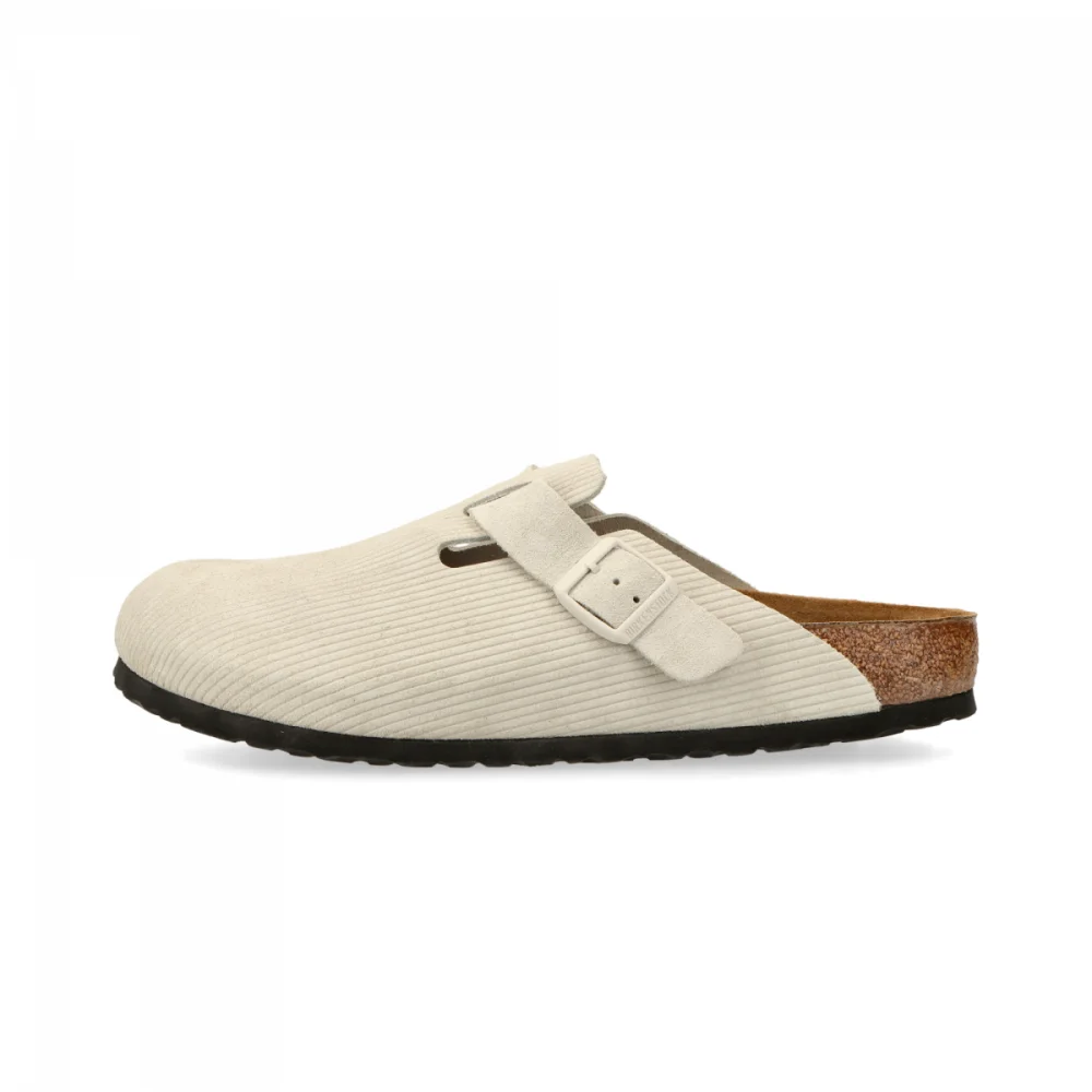 Birkenstock Boston Corduroy 1025270 / weiss