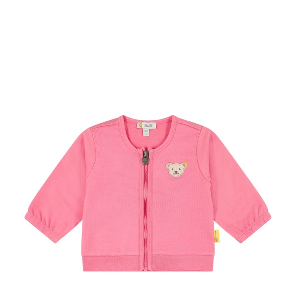 Sweatjacke, pink für Mädchen