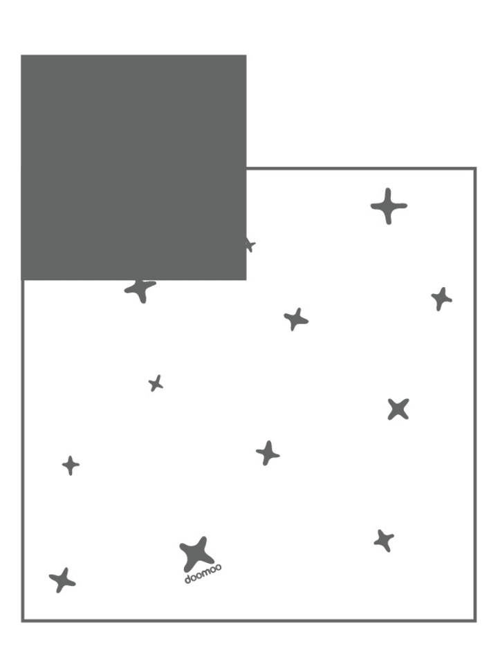 doomoo Stillkissen Relax Bezug  „Stars