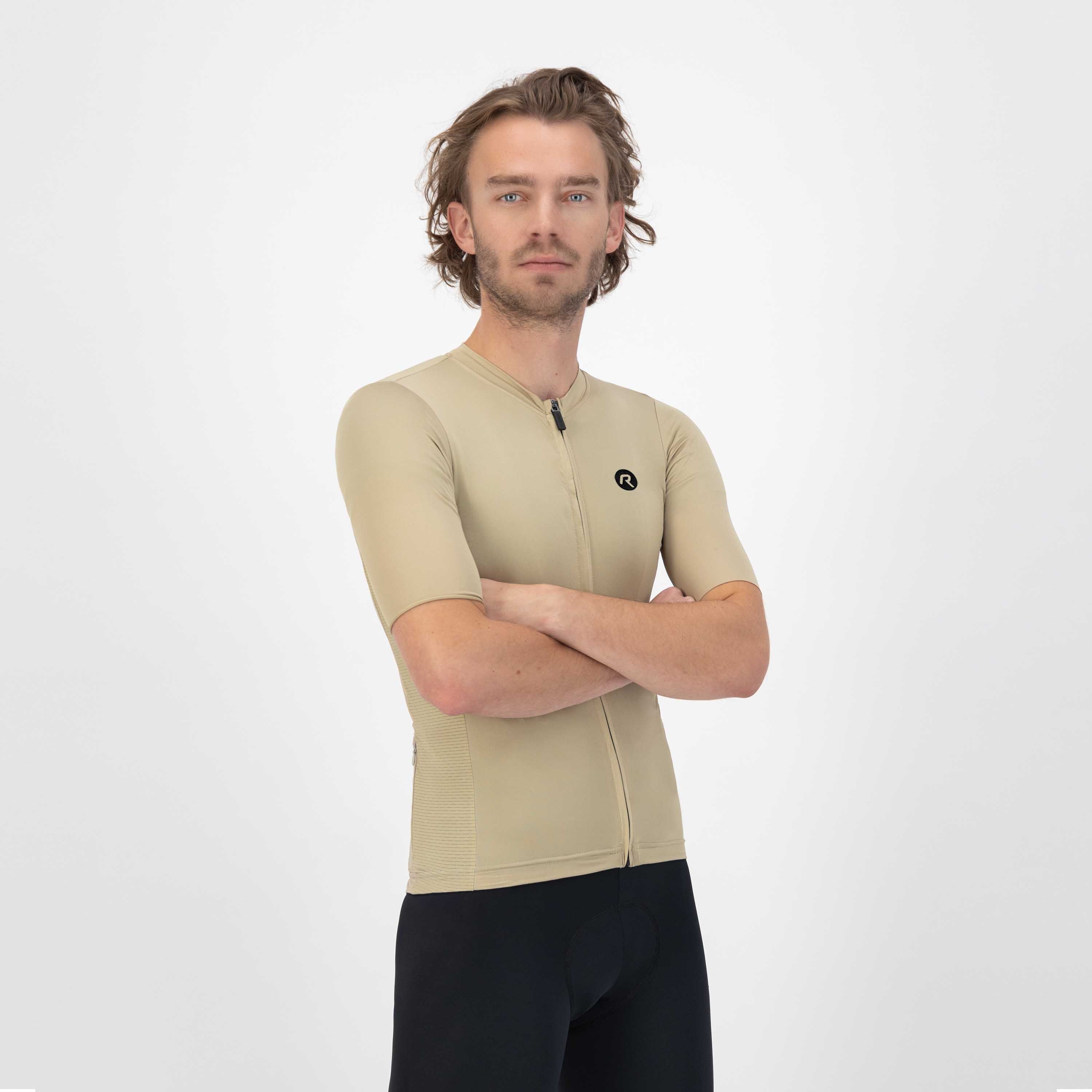 Rogelli Distance Sand Herren Radtrikot Kurzarm