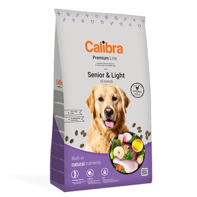 Calibra Dog Premium Line Senior & Light Huhn