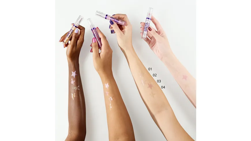 essence META GLOW MULTI-REFLECTIVE LIPGLOSS 3 ml 01 - Cyber Space