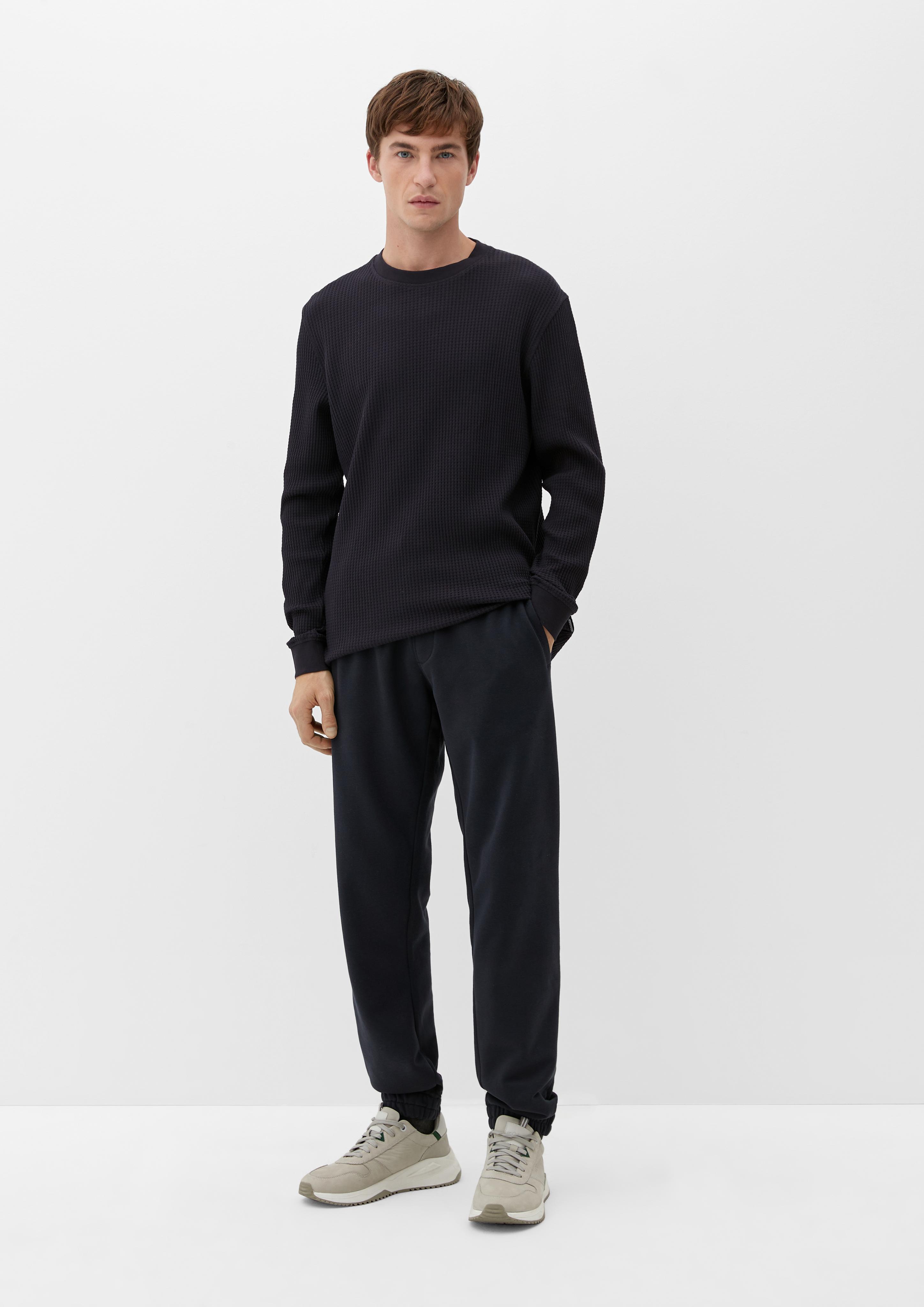 Longsleeve mit Waffelpiqué-Struktur  2125976-5930