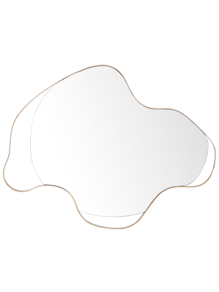 Beliani Wandspiegel MELUN in Gold - (W) 77 x (H) 59 x (L) 2 cm günstig kaufen onesize