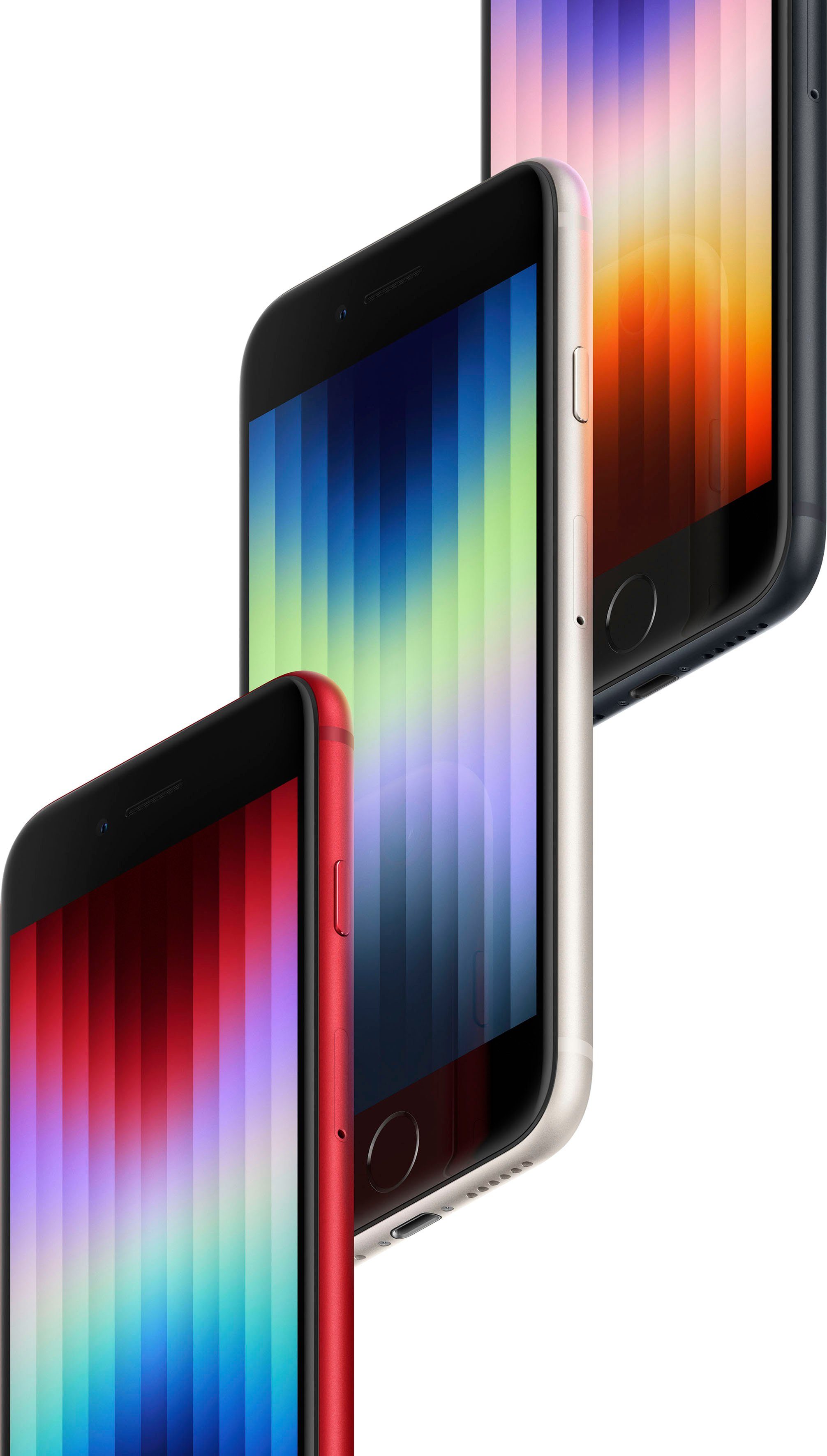 Apple iPhone SE (2022) Smartphone (11,94 cm/4,7 Zoll, 256 GB Speicherplatz, 12 MP Kamera)
