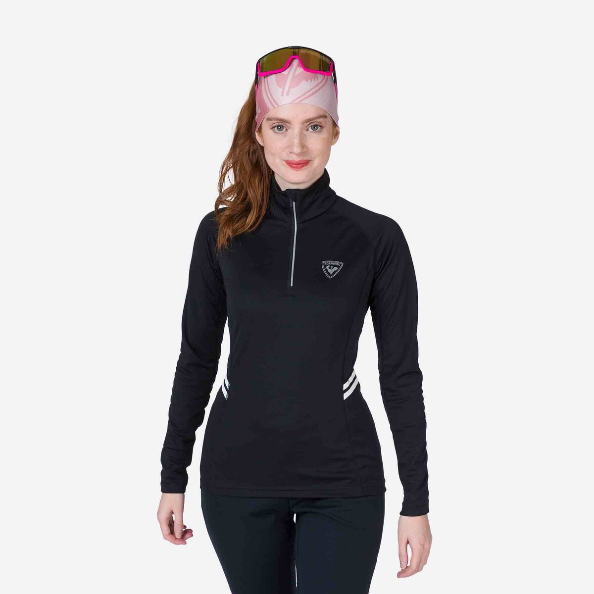 Poursuite Damen-Baselayer mit halbem Reißverschluss