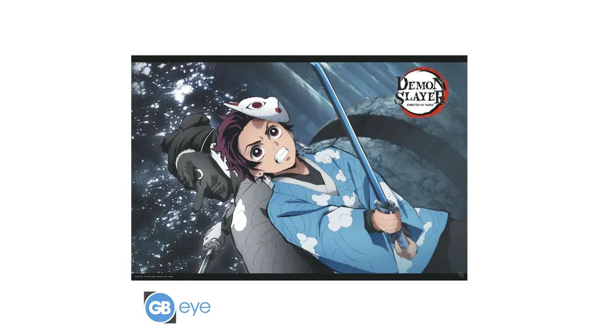 DEMON SLAYER - Poster Maxi 91.5x61 - Tanjiro & Urukodaki
