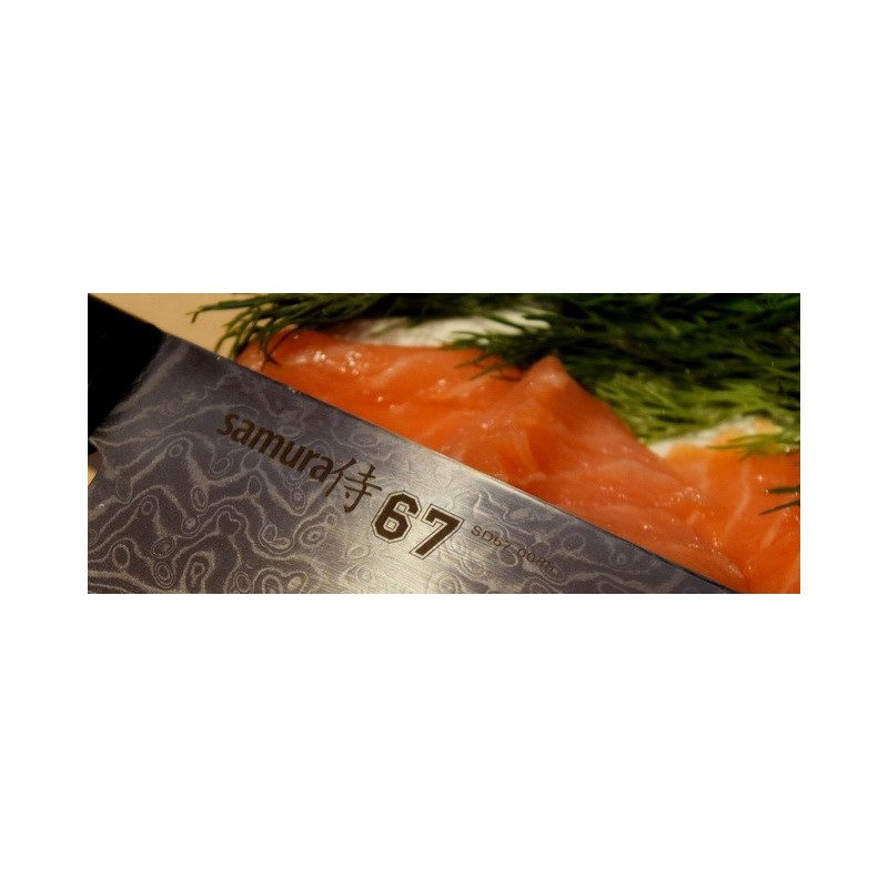 Samura 67 Damaskus, Damaststahl-Filetiermesser 19,5 cm