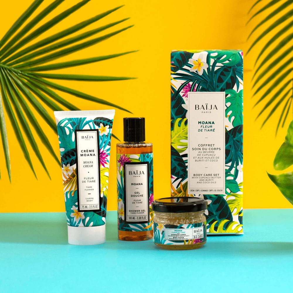 baïja Coffret Rituel soins corps Moana Coffret corps