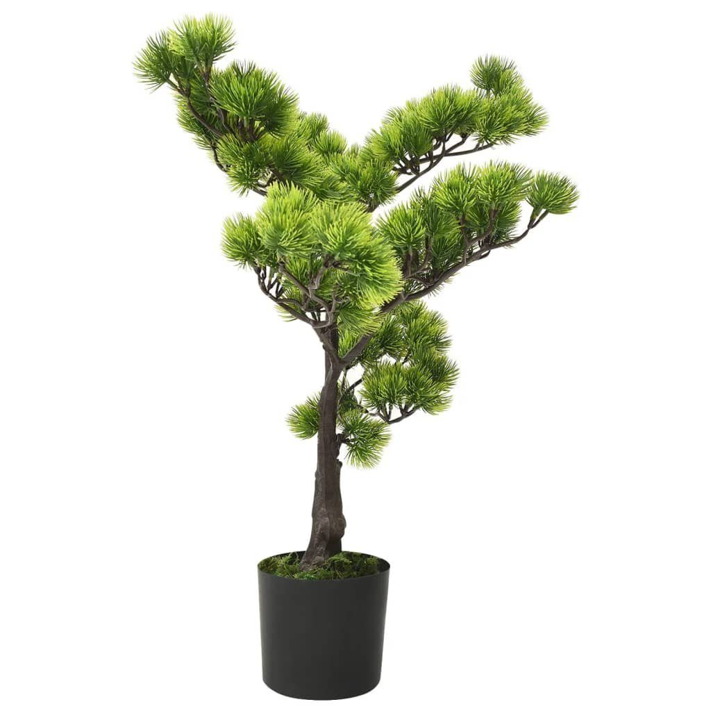 Kunstrasen Künstlicher Bonsai Pinus mit Topf 60 cm Grün, vidaXL, Höhe: 60 mm