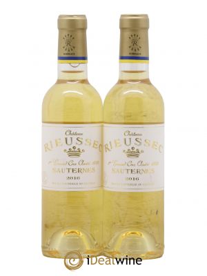 Château Rieussec 1er Grand Cru Classé  2016 - Lot de 2 Demi-bouteilles