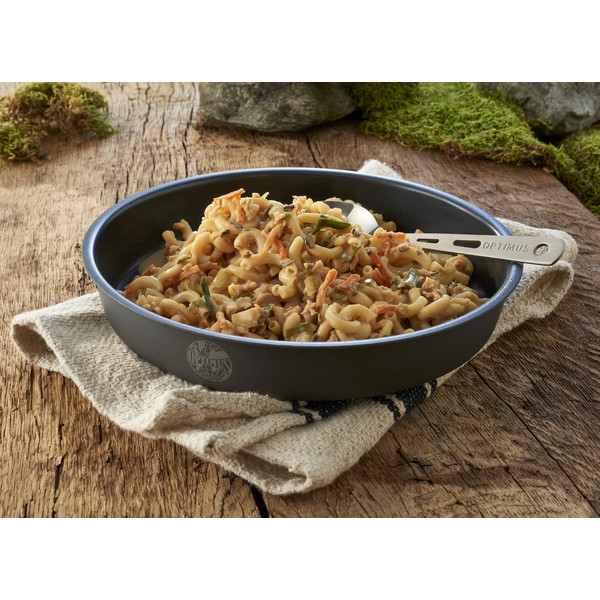 WILD MUSHROOM RAGOUT WITH NOODLES - Outdoor Essen