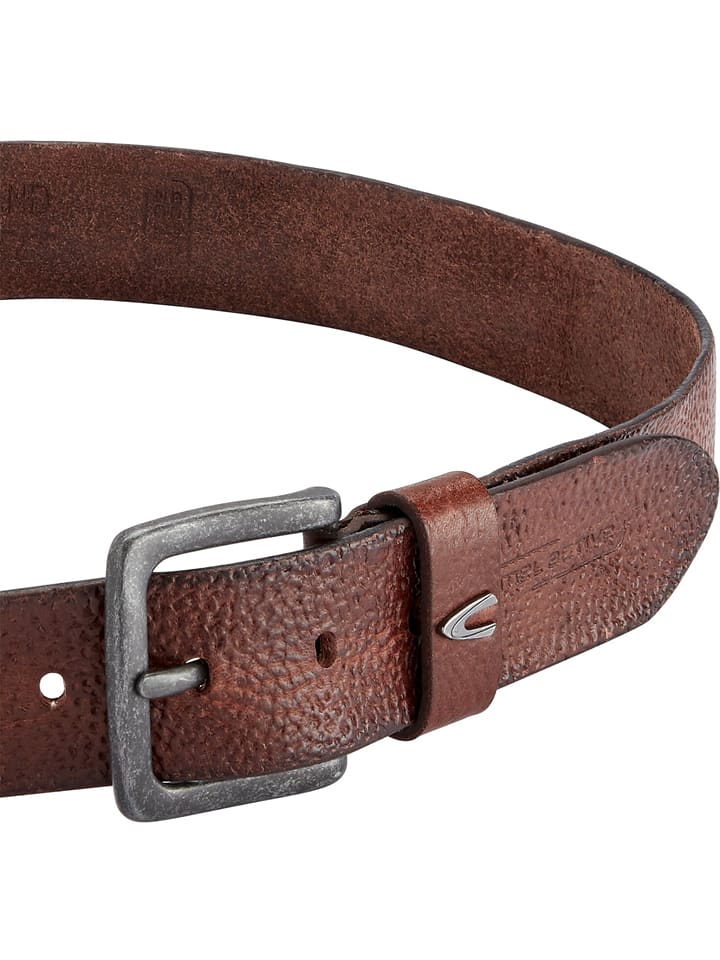 Camel Active Leder-Gürtel in Braun günstig kaufen