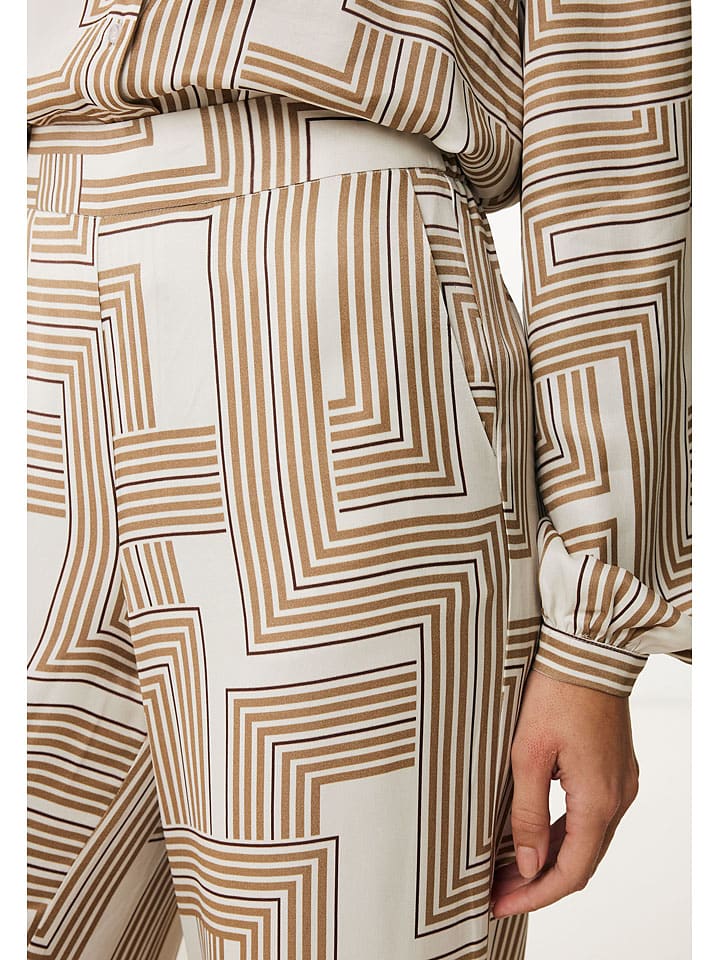 Mexx Marlenehose in Camel/ Creme günstig kaufen
