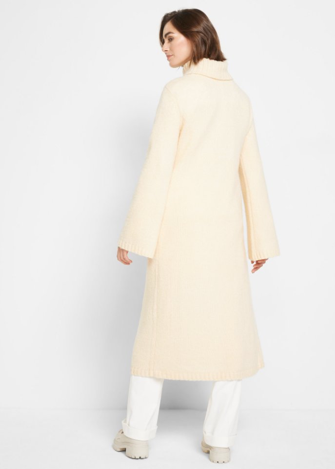 Long-Pullover mit Tragevariante