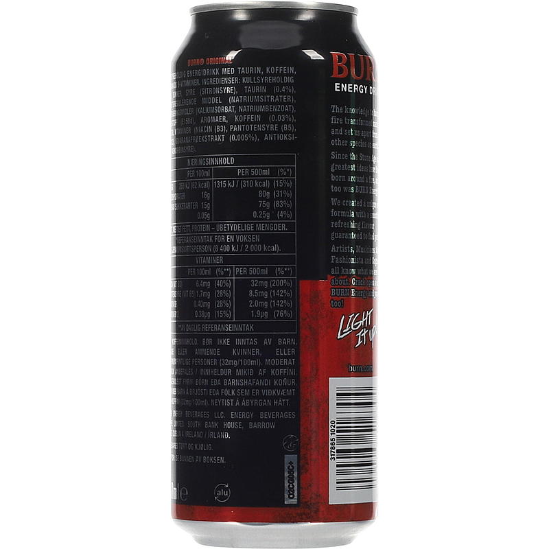 Burn Burn Original 0,5 l