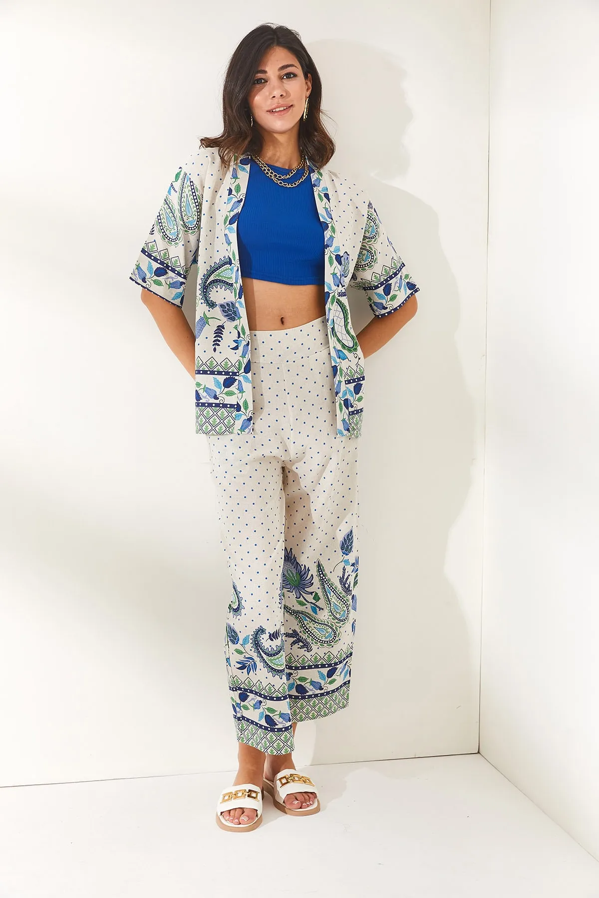 Olalook  Zweiteiler - Grau - Oversized