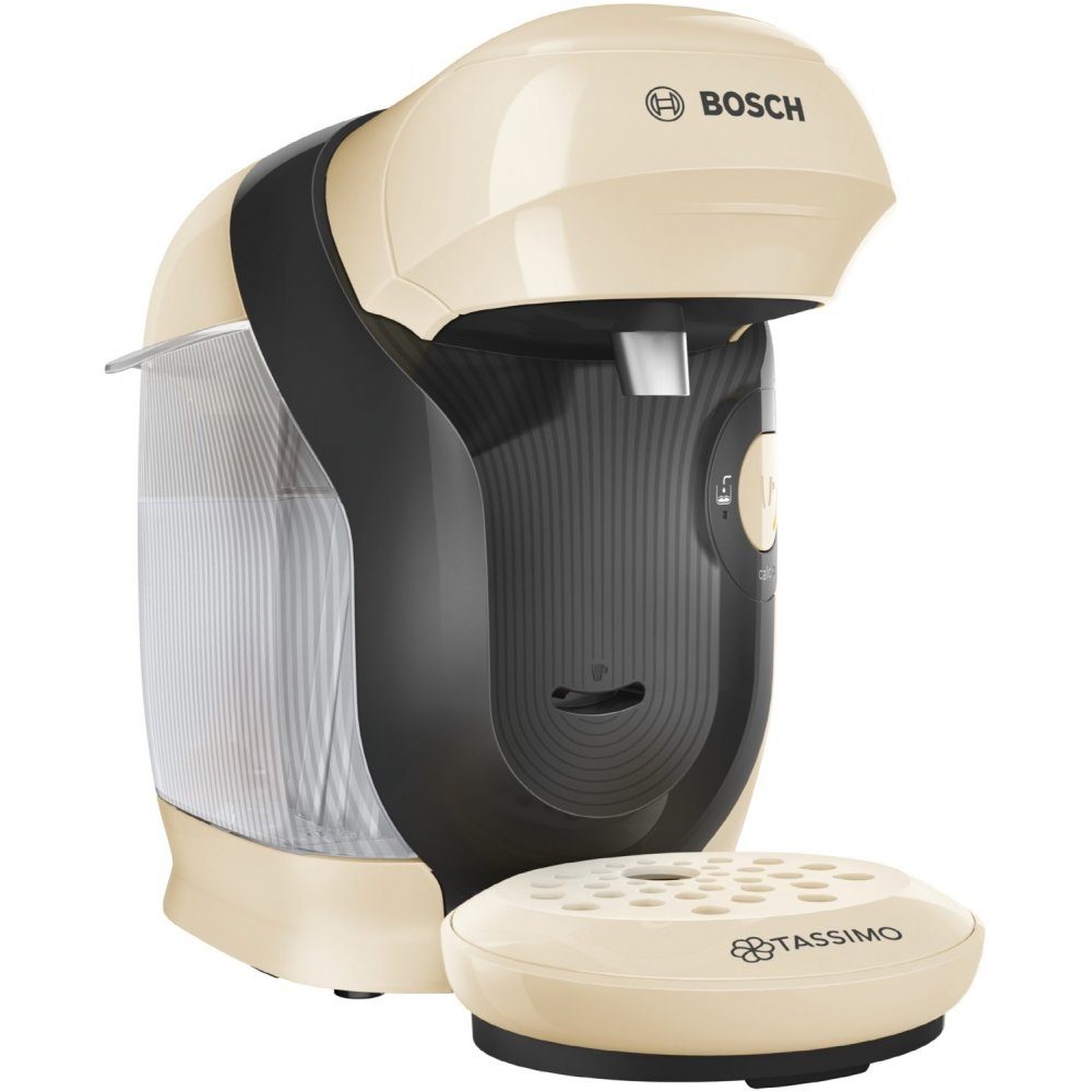 TASSIMO Kapsel-/Kaffeepadmaschine Bosch TAS1107 Style - Kapselmaschine - creme