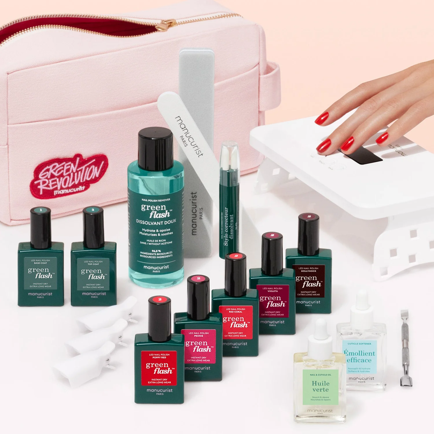 Kit Super Addict LED Green Flash™ semipermanente