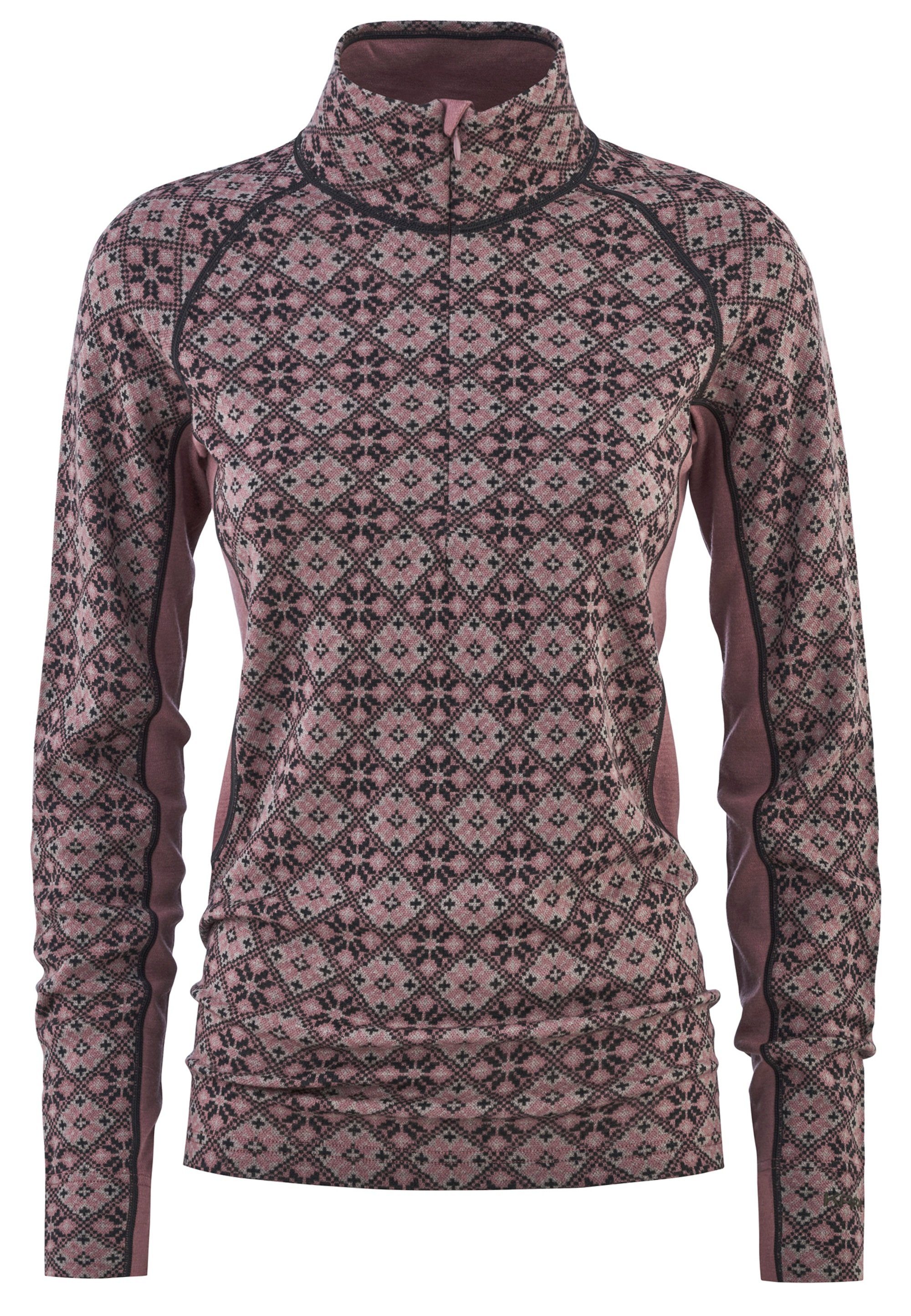 Kari Traa Funktionsshirt Rose aus atmungsaktiver Wolle