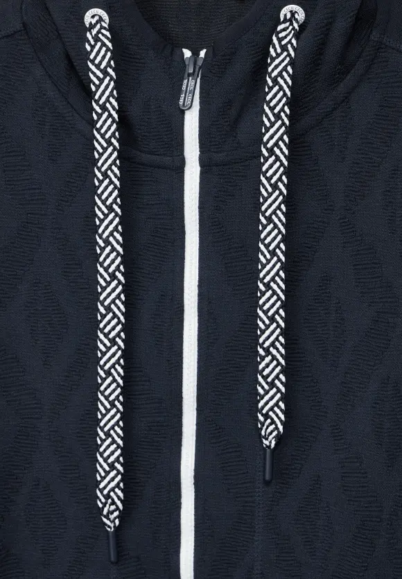 CECIL Jacquard Sweatjacke
