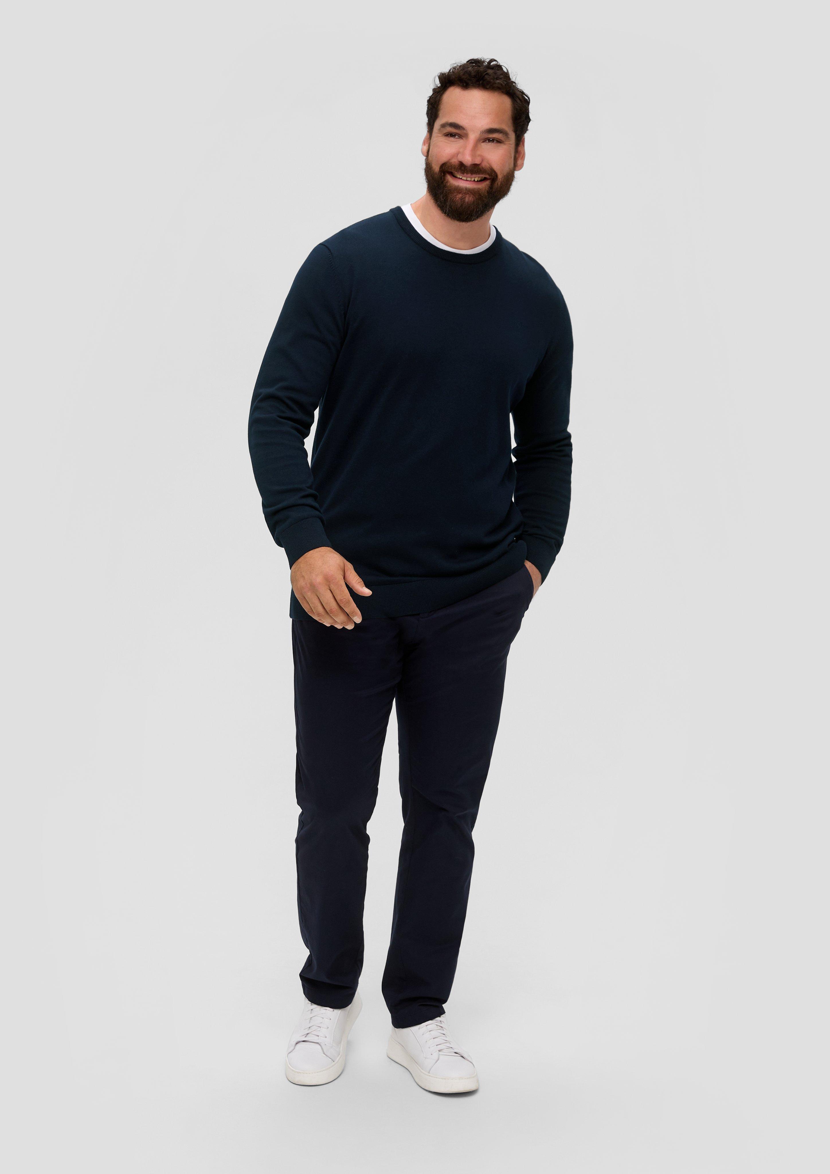 Strickpullover mit Logo-Stickerei  2148210-5978
