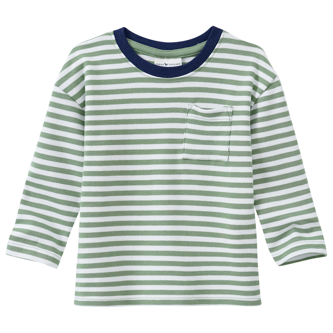 Jungen Langarmshirt im Ringel-Look