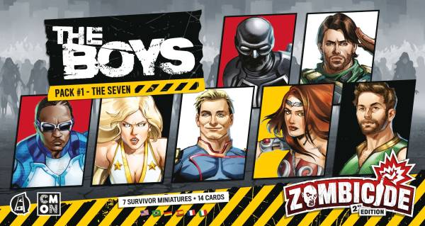Zombicide 2. Edition – The Boys Pack 1: The Seven (Erw.)