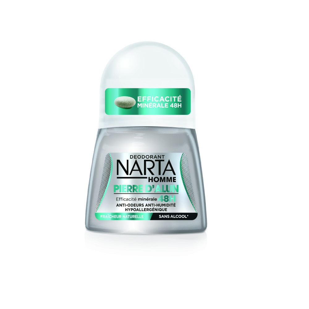 NARTA Narta Homme Déodorant Bille à la Pierre d'Alun