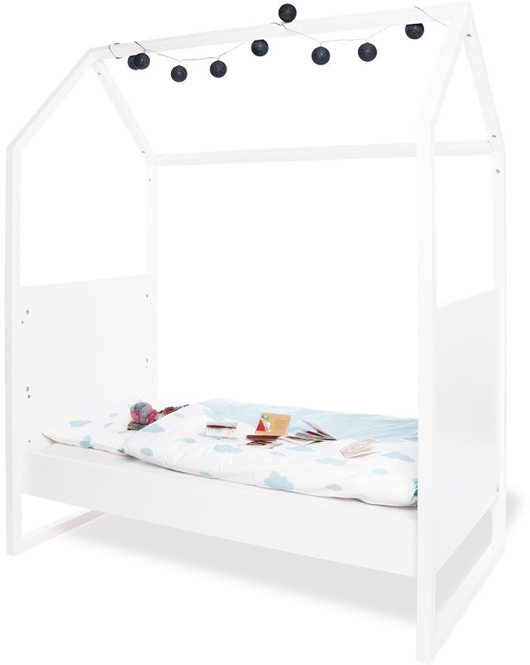 Pinolino® Babyzimmer-Komplettset Hilda & Viktoria, (Spar-Set, 3-St., Hausbett, Kleiderschrank, Wickelkommode), mit Hausbett, 2-trg. Schrank & Wickelkommode; Made in Europe