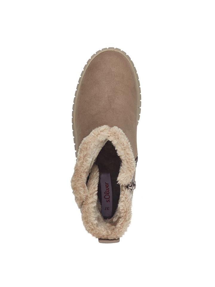 s.Oliver Boots in Taupe günstig kaufen