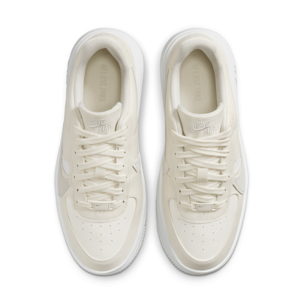 Nike Air Force 1 PLT.AF.ORM Platform DJ9946-107 / weiss
