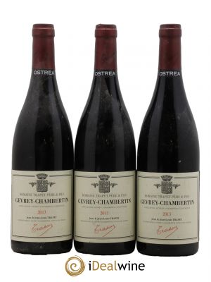 Gevrey-Chambertin Ostrea Domaine Trapet  2013 - Lot de 3 Bouteilles