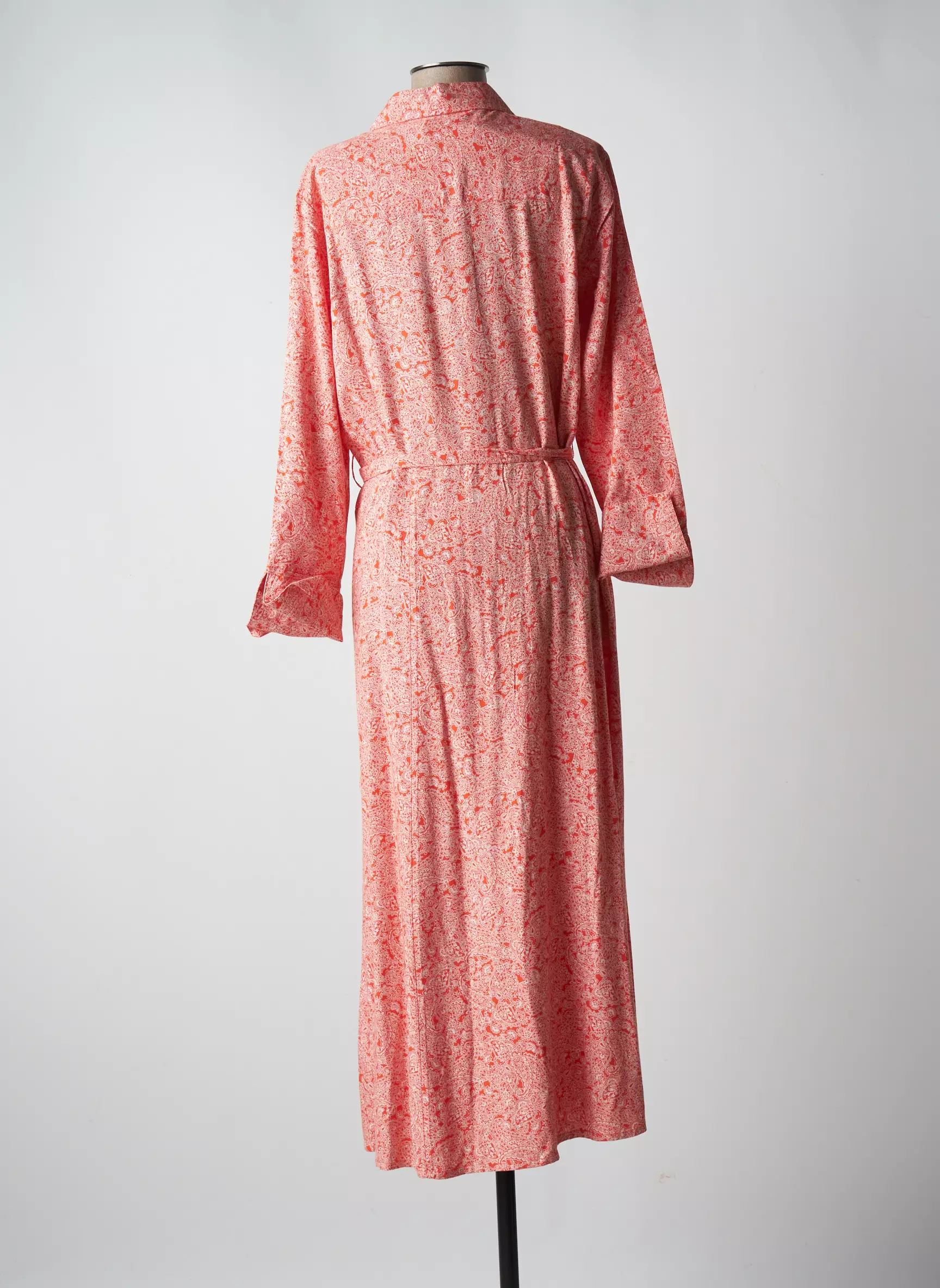 Cream Robes Longues Femme couleur orange