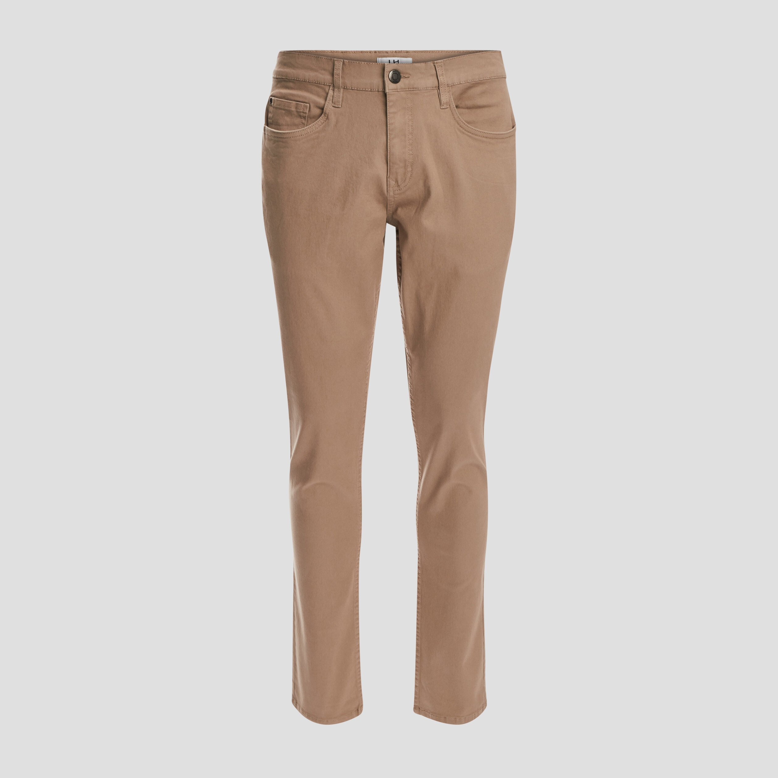 Pantalon droit en coton sable homme | La Halle