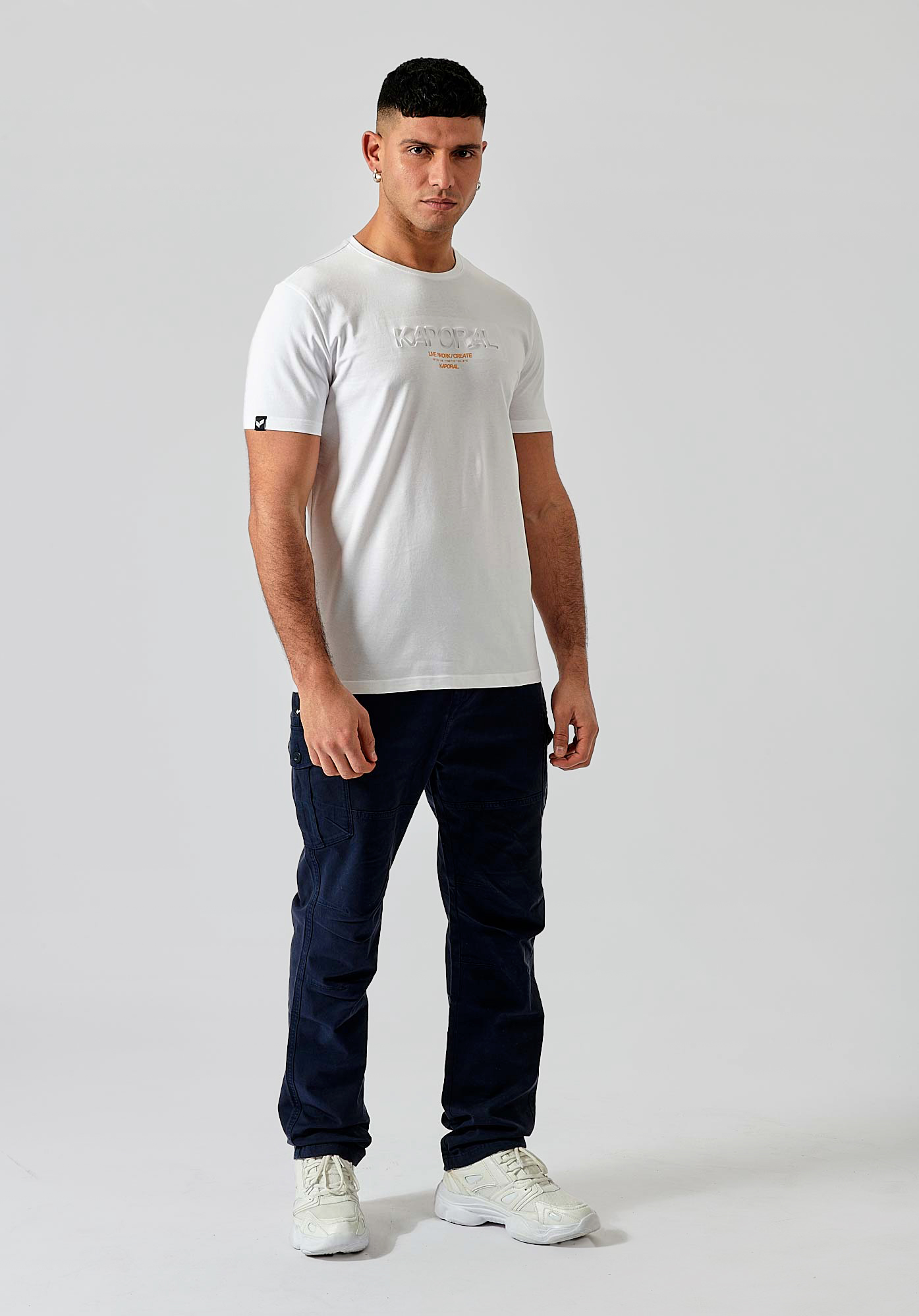 NIRAJ  T-shirt blanc homme