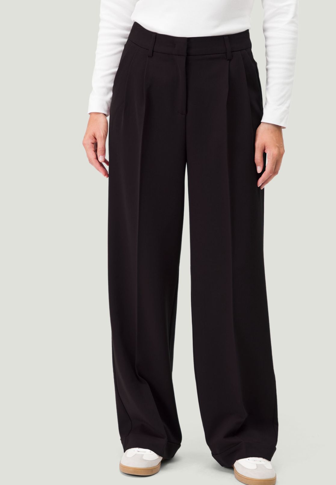 Hose Wide Leg mit Bügelfalte 30 Inch