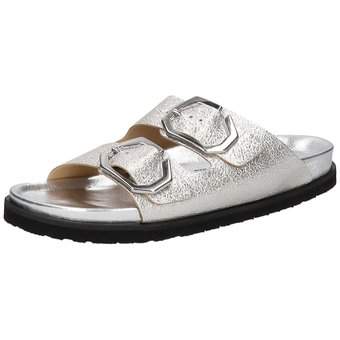 Genuins Galia Pantolette in silber