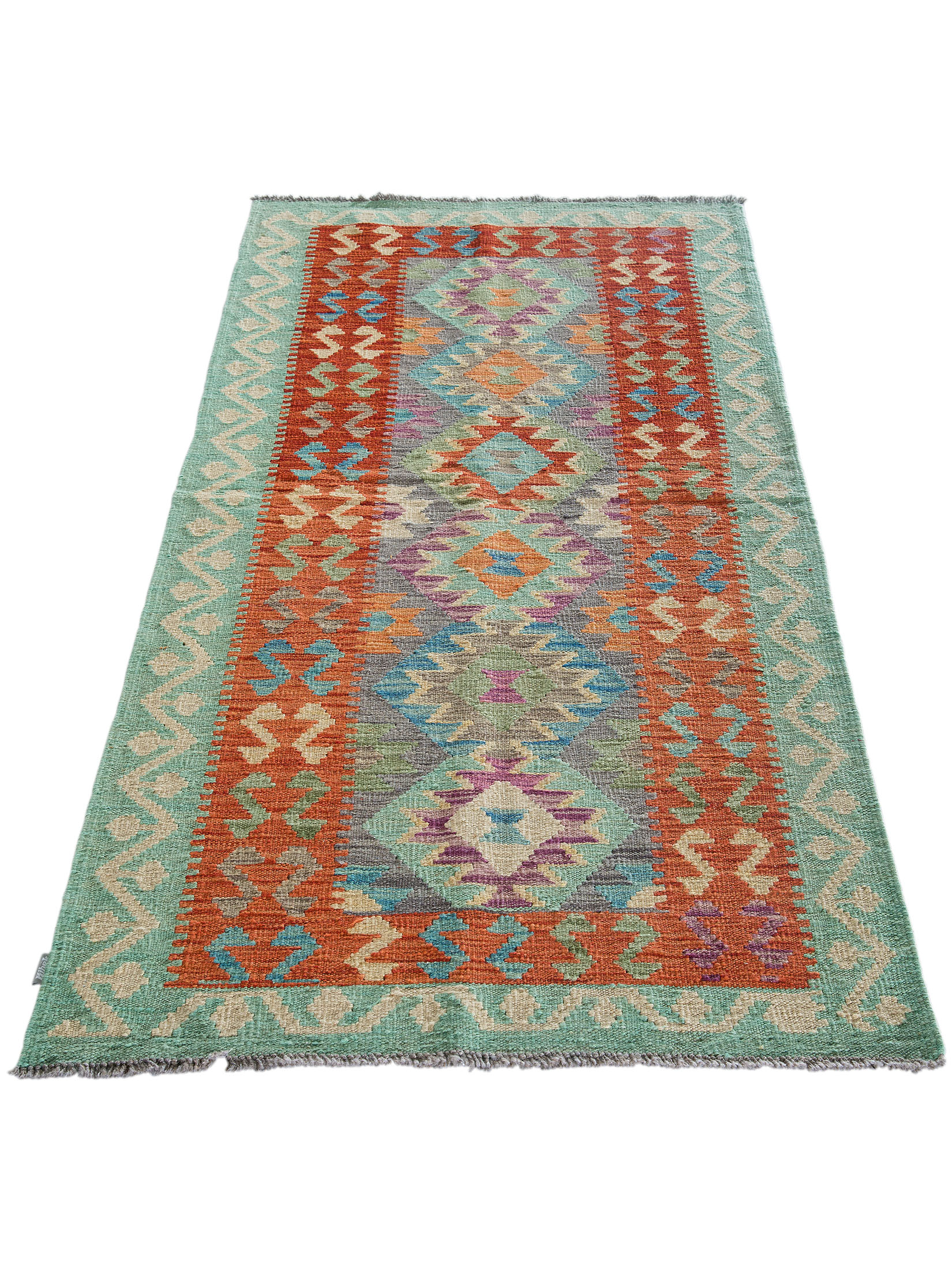 Afghan Kelim ca. 84 x 204 cm, Unikat / Einzelstück