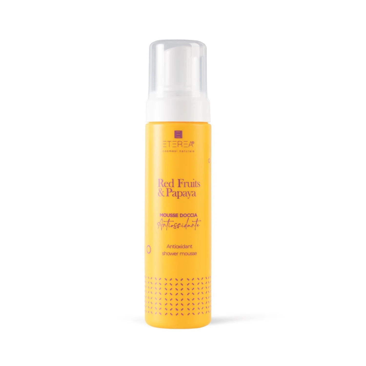 Not Only Foam Red Fruits & Papaya Mousse Doccia Antiossidante - Bagno e Doccia