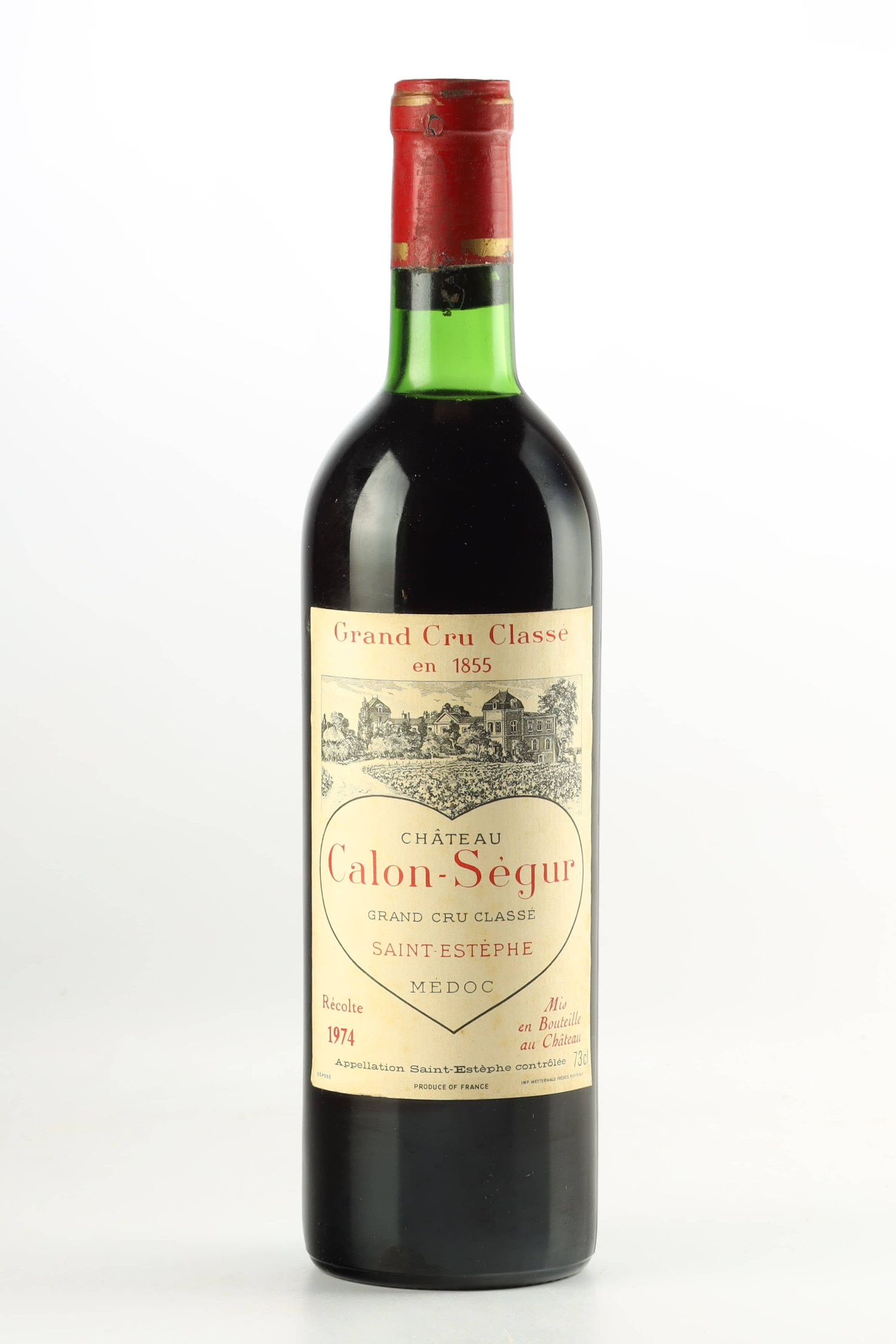 Château Calon Segur 1974, Saint Estèphe