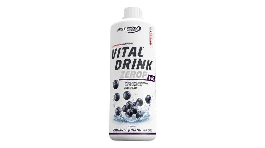 BBN Vital Drink - Schwarze Johannisbeere 1000 ml