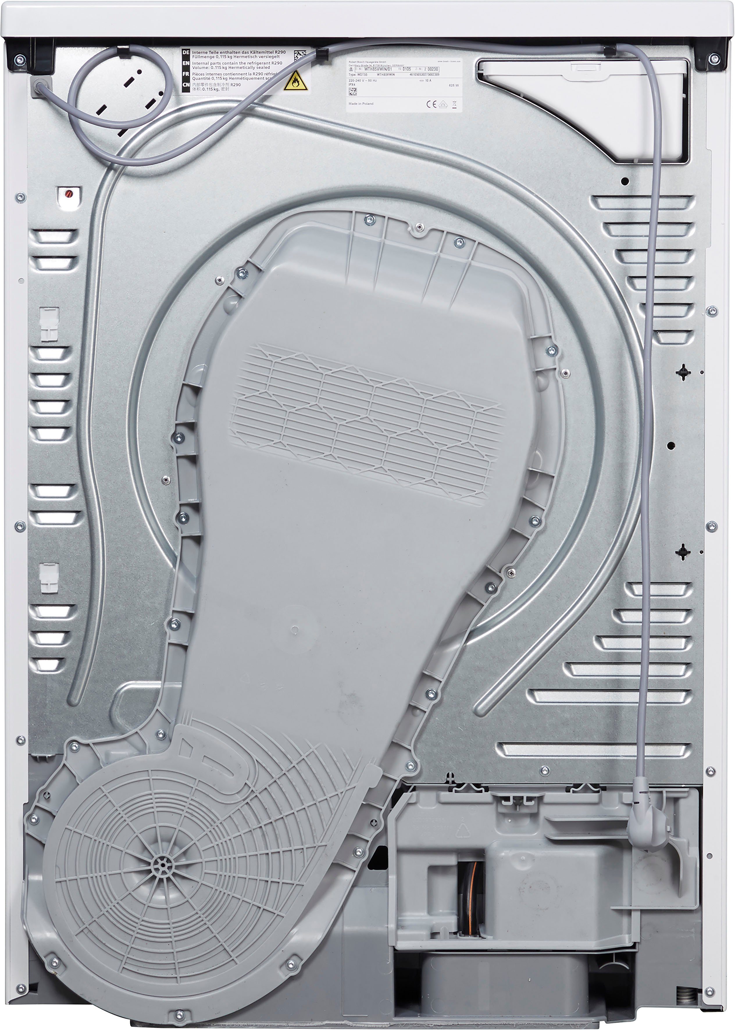 BOSCH Wärmepumpentrockner WTH85VWIN, 8 kg