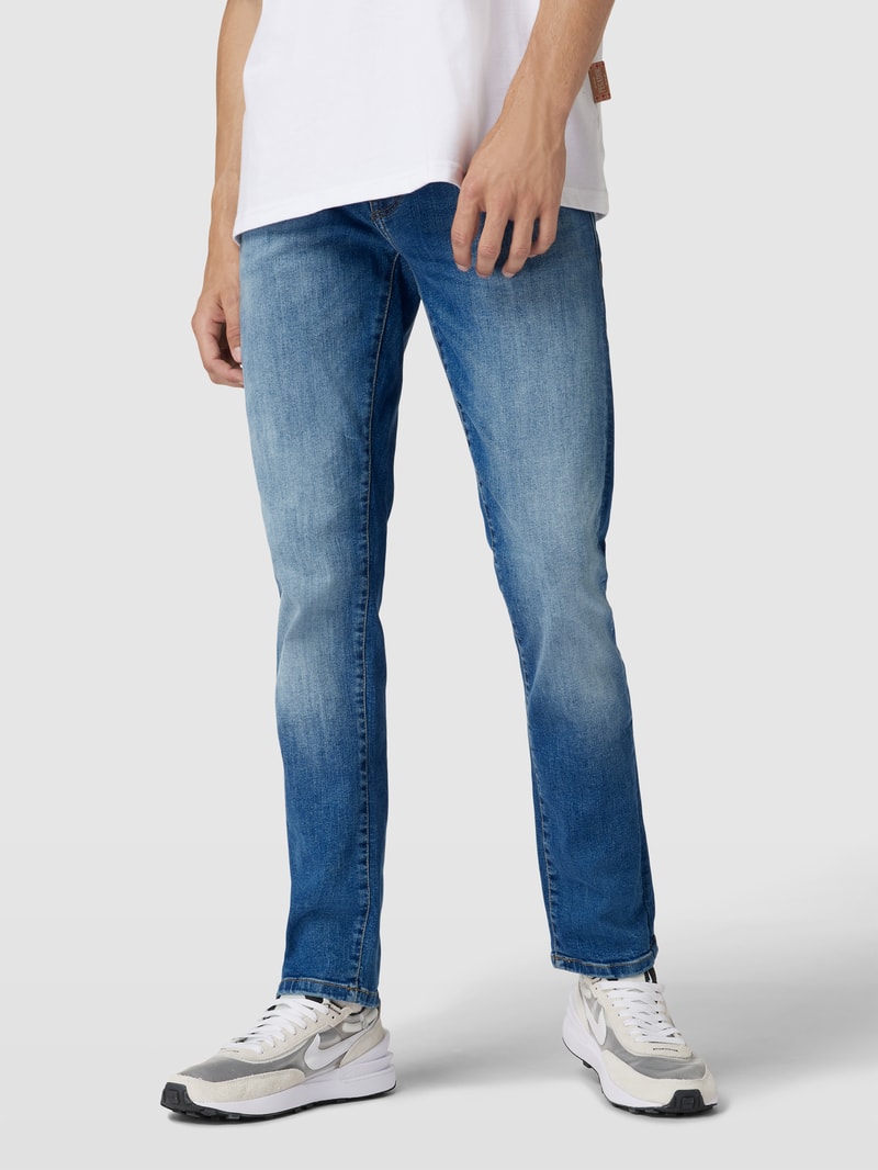Slim Fit Jeans im 5-Pocket-Design Modell 'LOOM' in jeans
