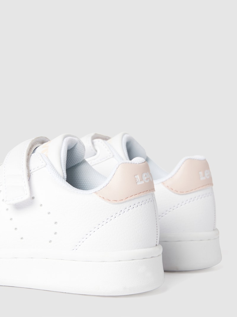 Sneaker mit Label-Details Modell 'AVENUE' in weiß