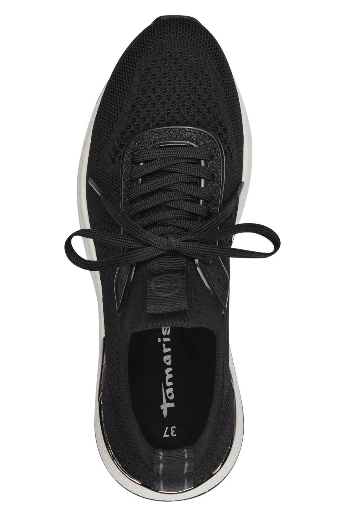Tamaris  Sneaker - Goldfarben - Flacher Absatz
